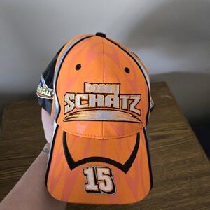Nascar Donny Schatz Rare Ball Cap Design Dynamax Racing Hat Mens